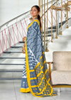 Tew Pure Mulmul Cotton Printed Fancy Saree Suppliers In India